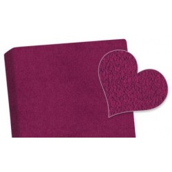 Prostěradlo bordó froté