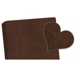 Prostěradlo tmavě hnědé froté