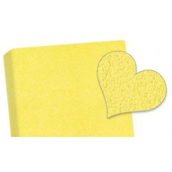 Prostěradlo žluté froté