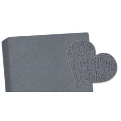 Prostěradlo tmavě šedé froté